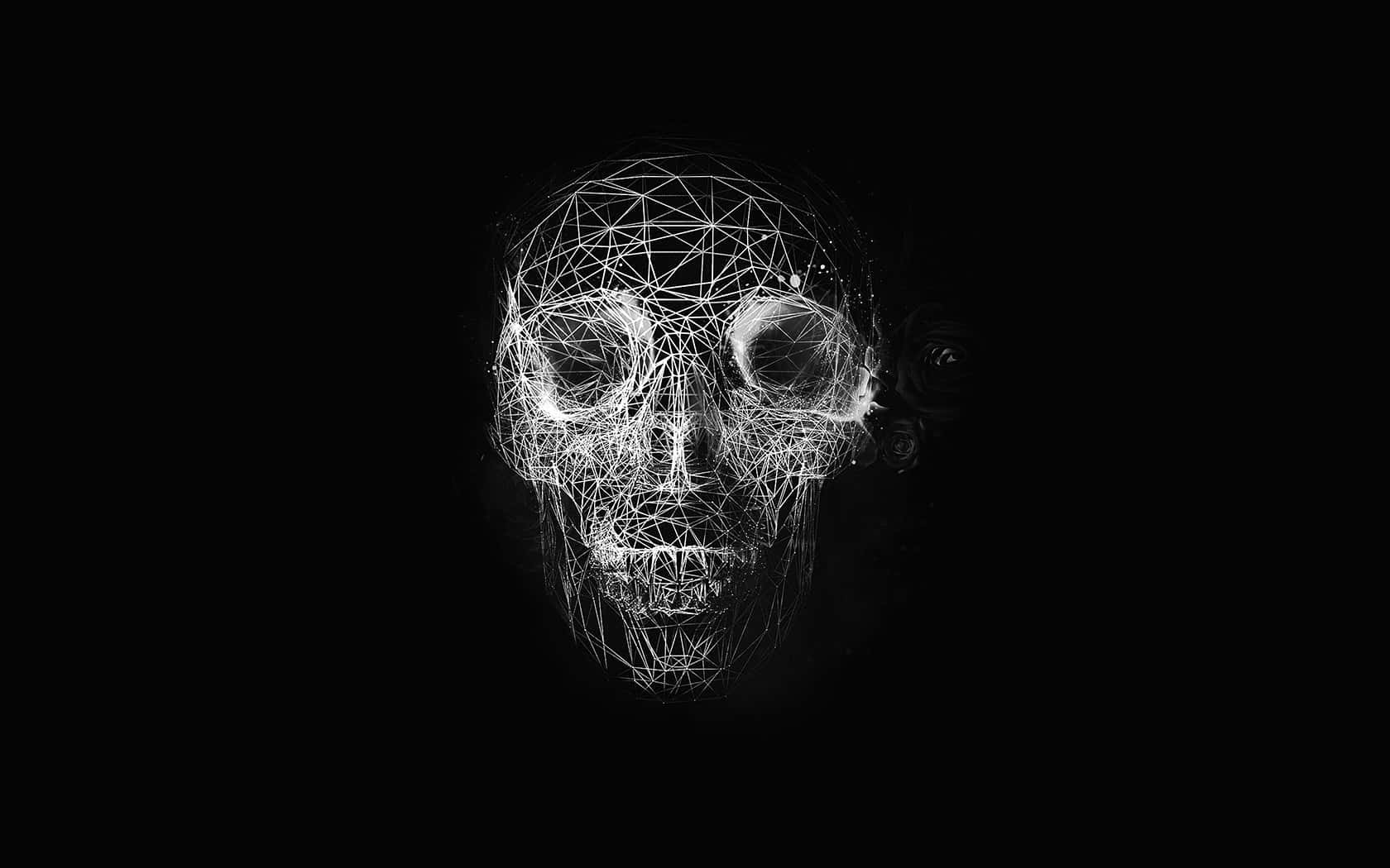 1680x1050 Download Caption: Dark Abstract Art Evoking Mystery and Emotion Wallpaper