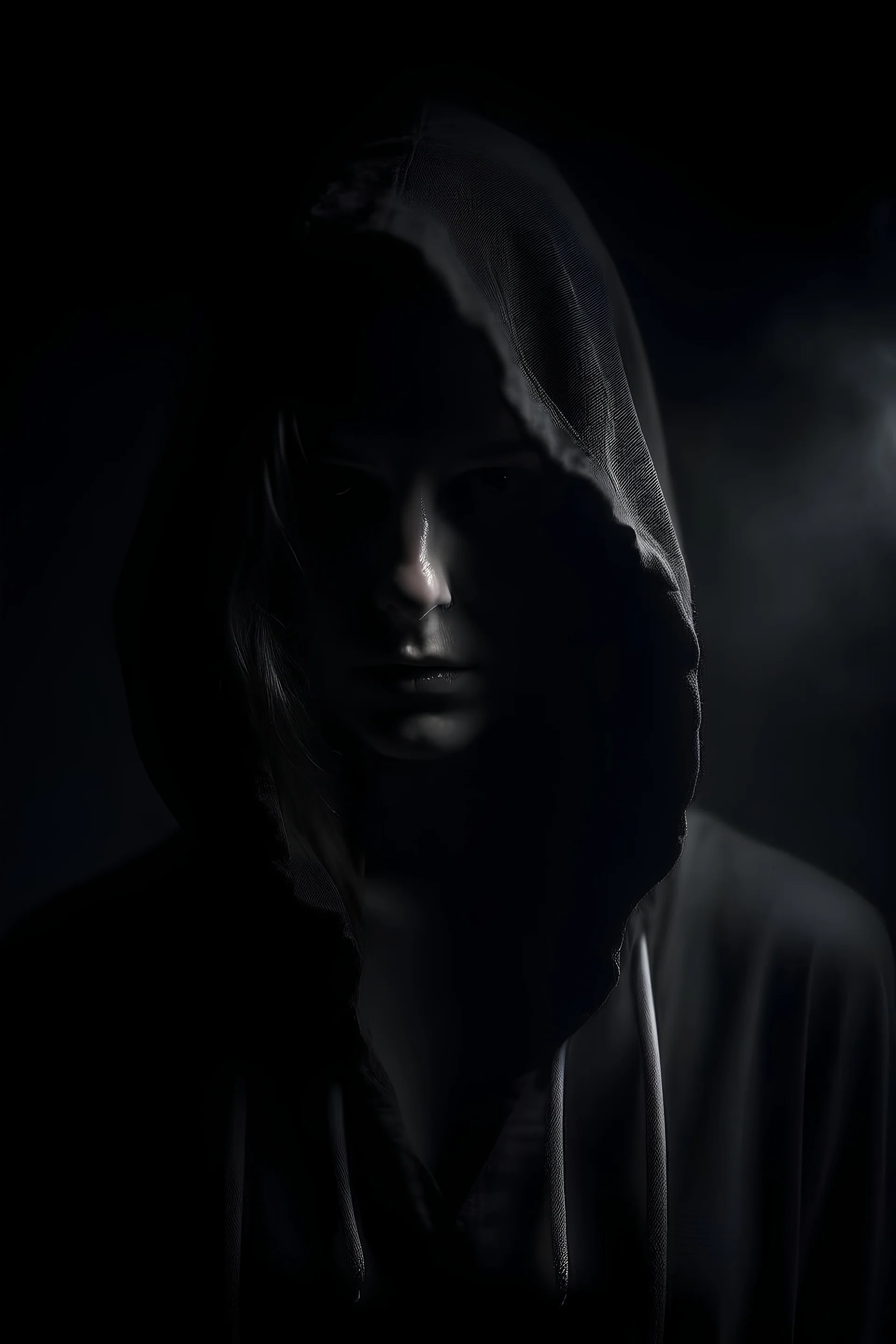 1920x2880 mystery woman with invisible face, fa