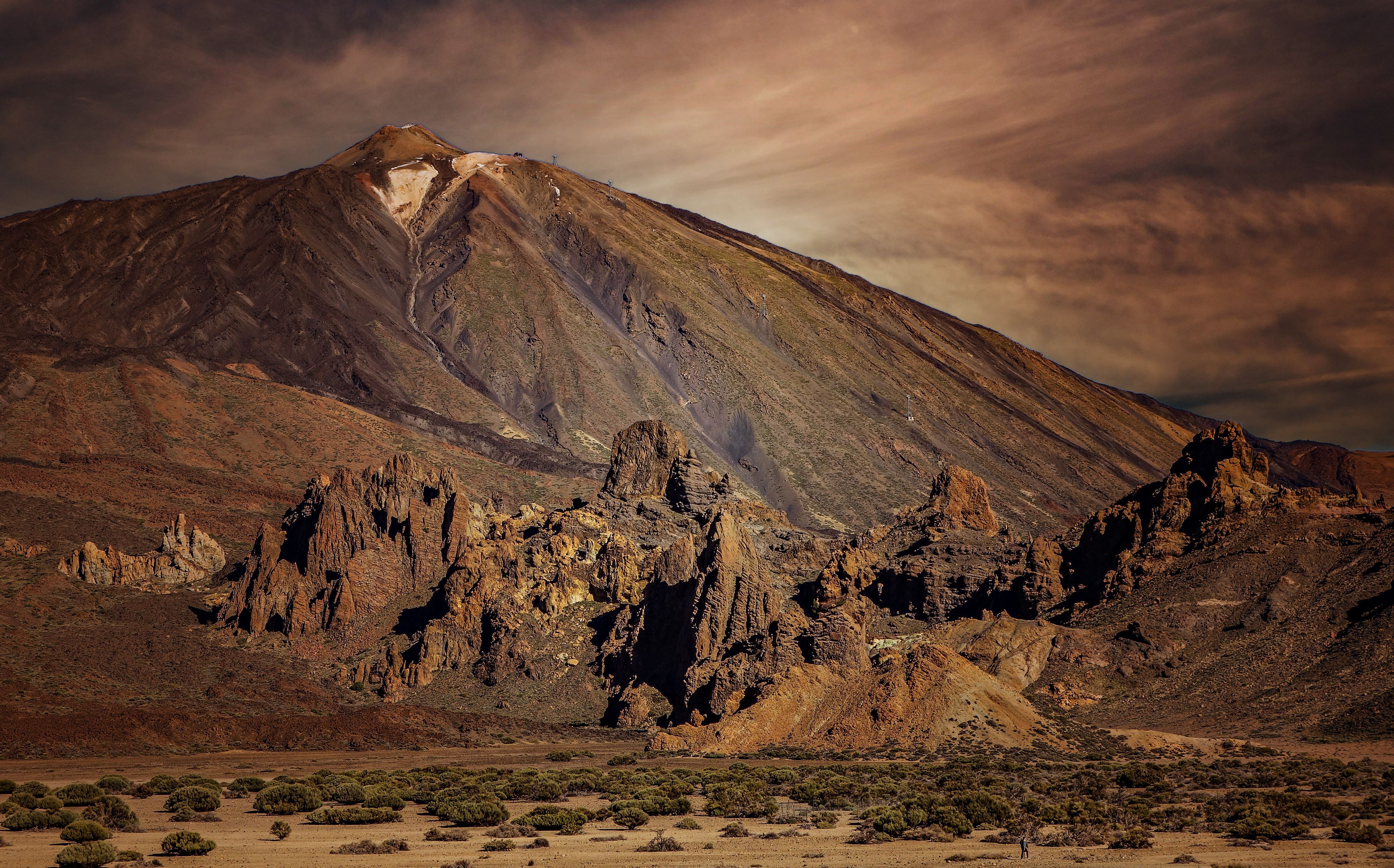 4000x2491 Teide Mountain on Canary Islands in Spain · Free