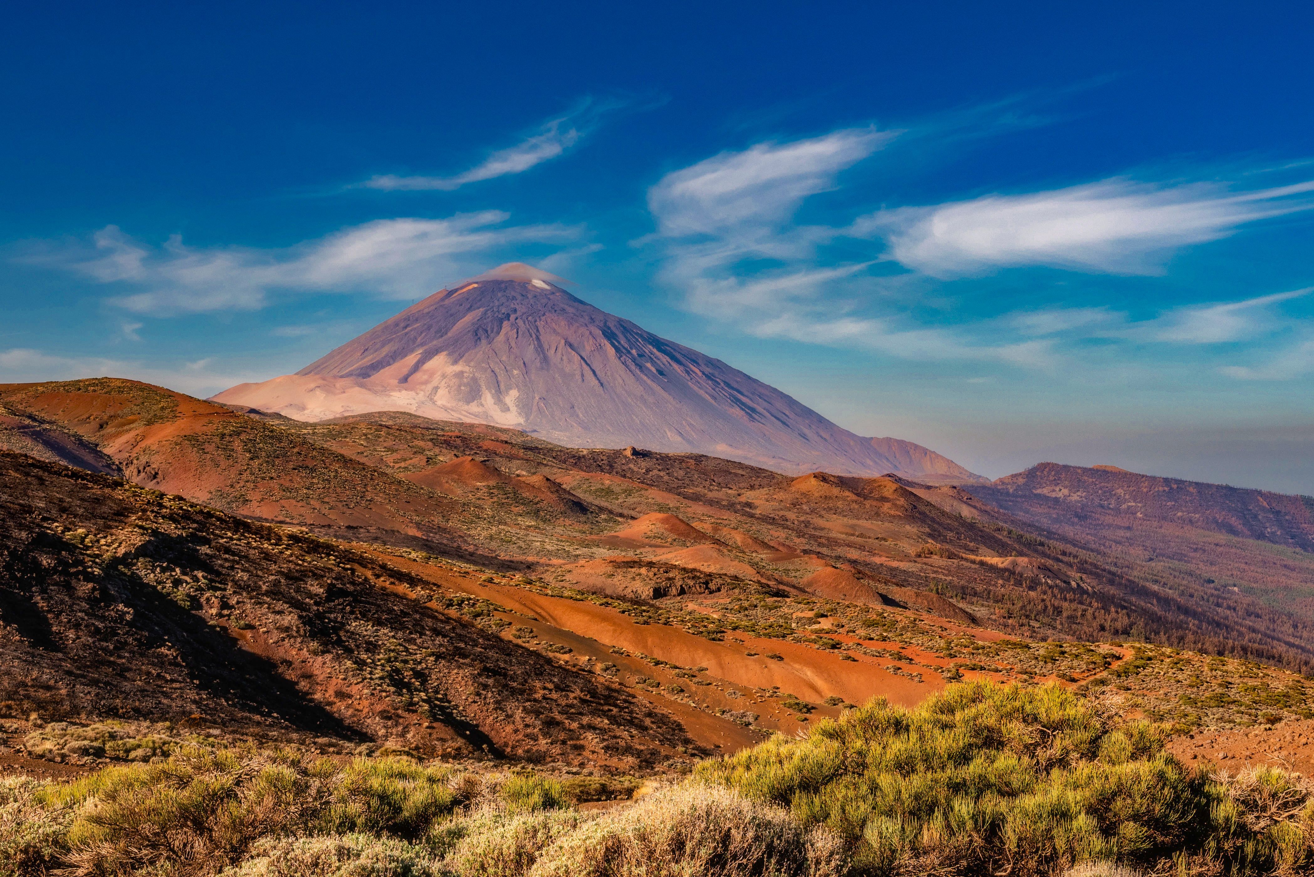 4194x2800 Volcano Teide in National Park on Tenerife Island · Free