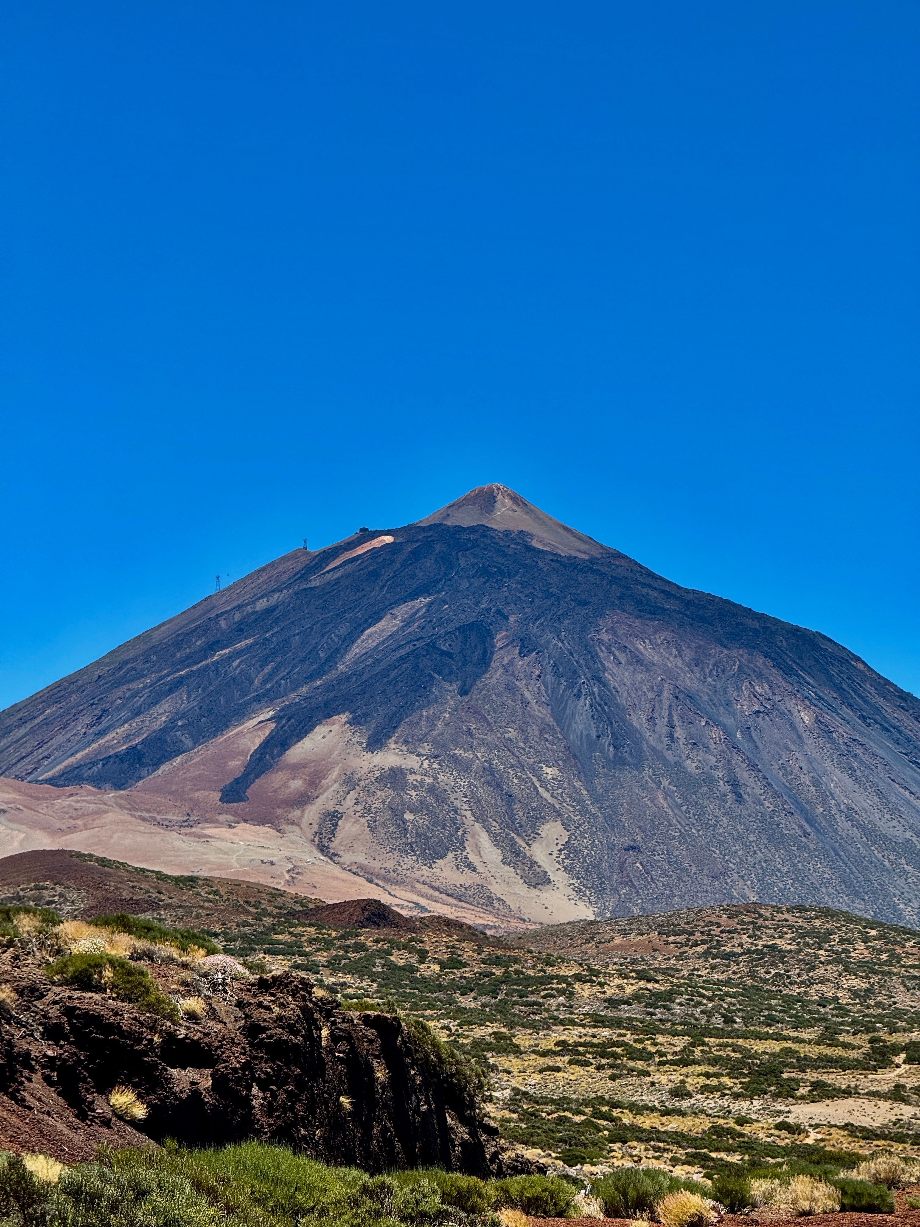 3024x4032 Snow Capped Mount Teide On A Clear Day · Free