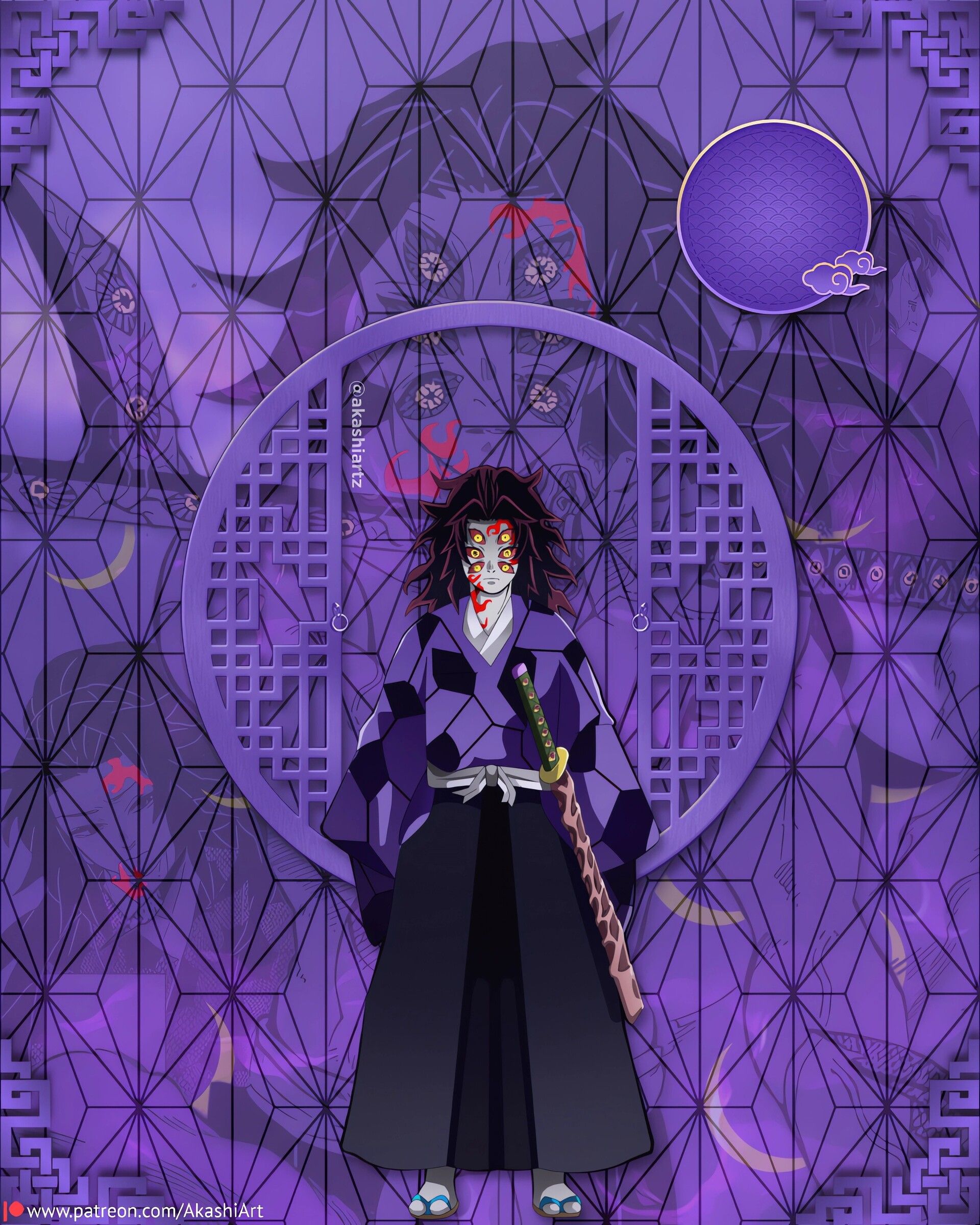 1920x2400 Kokushibo (Upper Moon 1) Collection