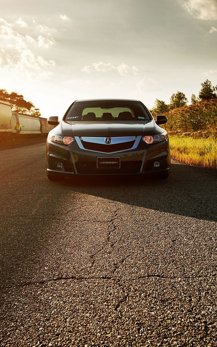 736x1177 Wallpaper front view honda acura accord tsx