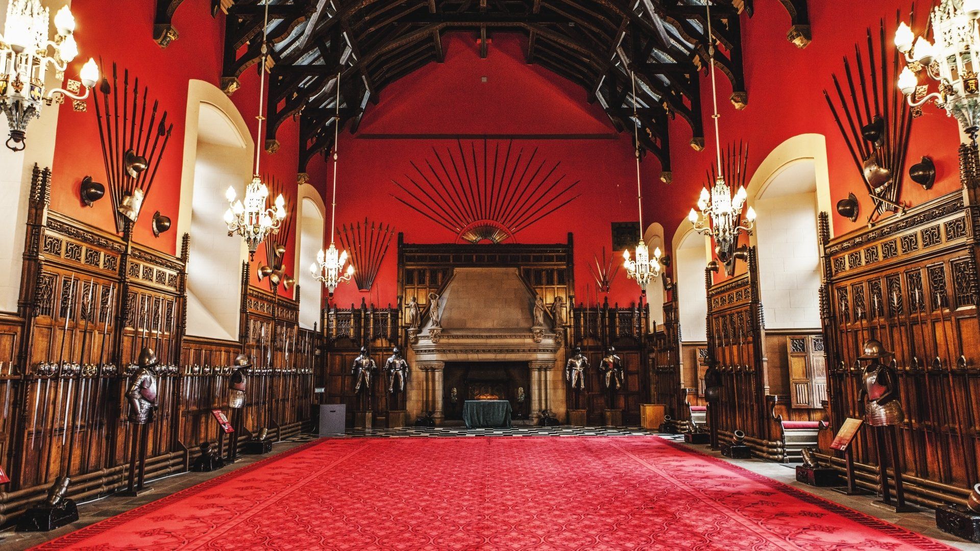 1920x1080 Medieval Scottish Armor Hall at Edinburgh CastleK Ultra HD Wallpaperx3140