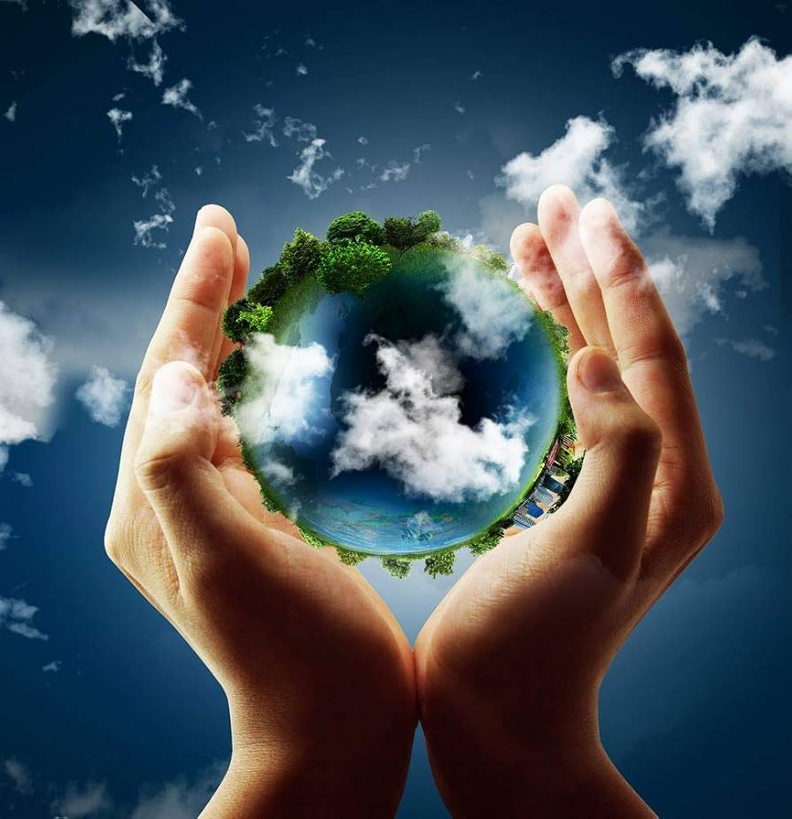 894x924 Ace a glowing earth M sticker poster. save earth. save nature. globar warming. size:12x18 inch. multicolor : Amazon.in: Home & Kitchen