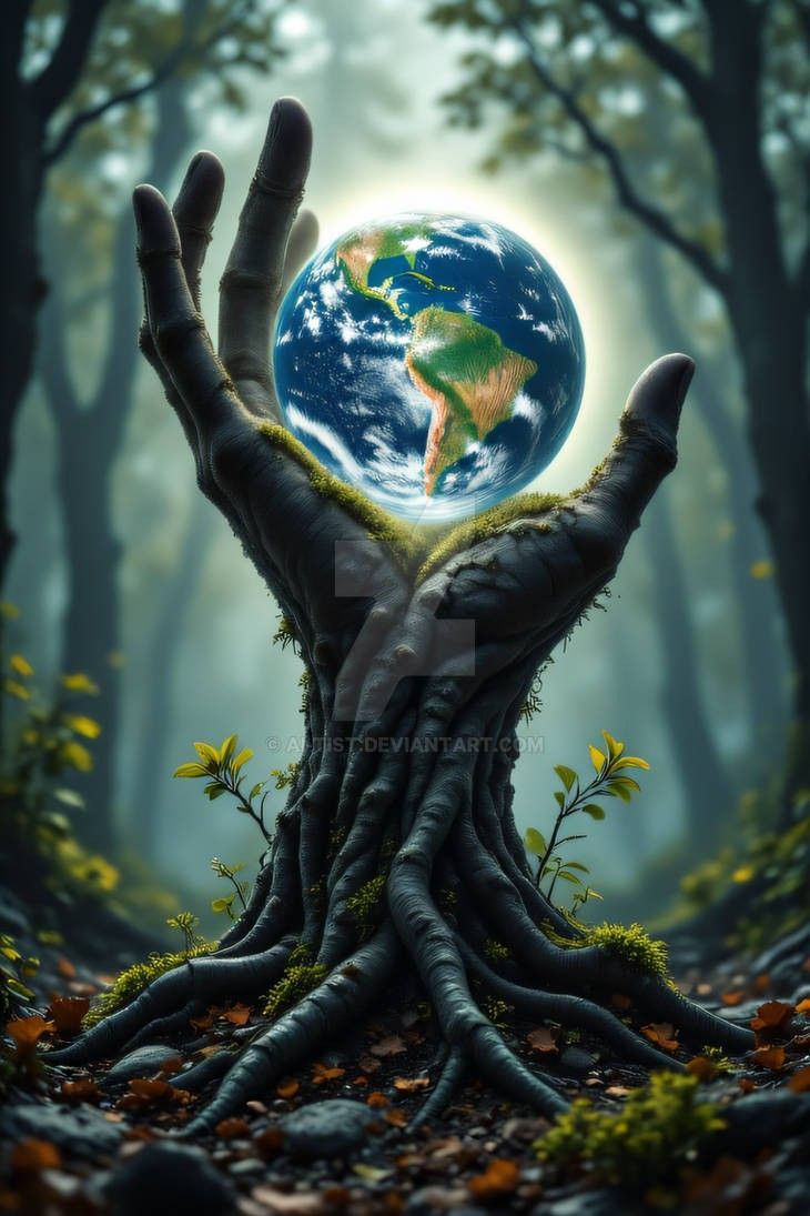 730x1095 When nature becomes art. Save earth environment wallpaper, Realistic earth picture, Earth drawings