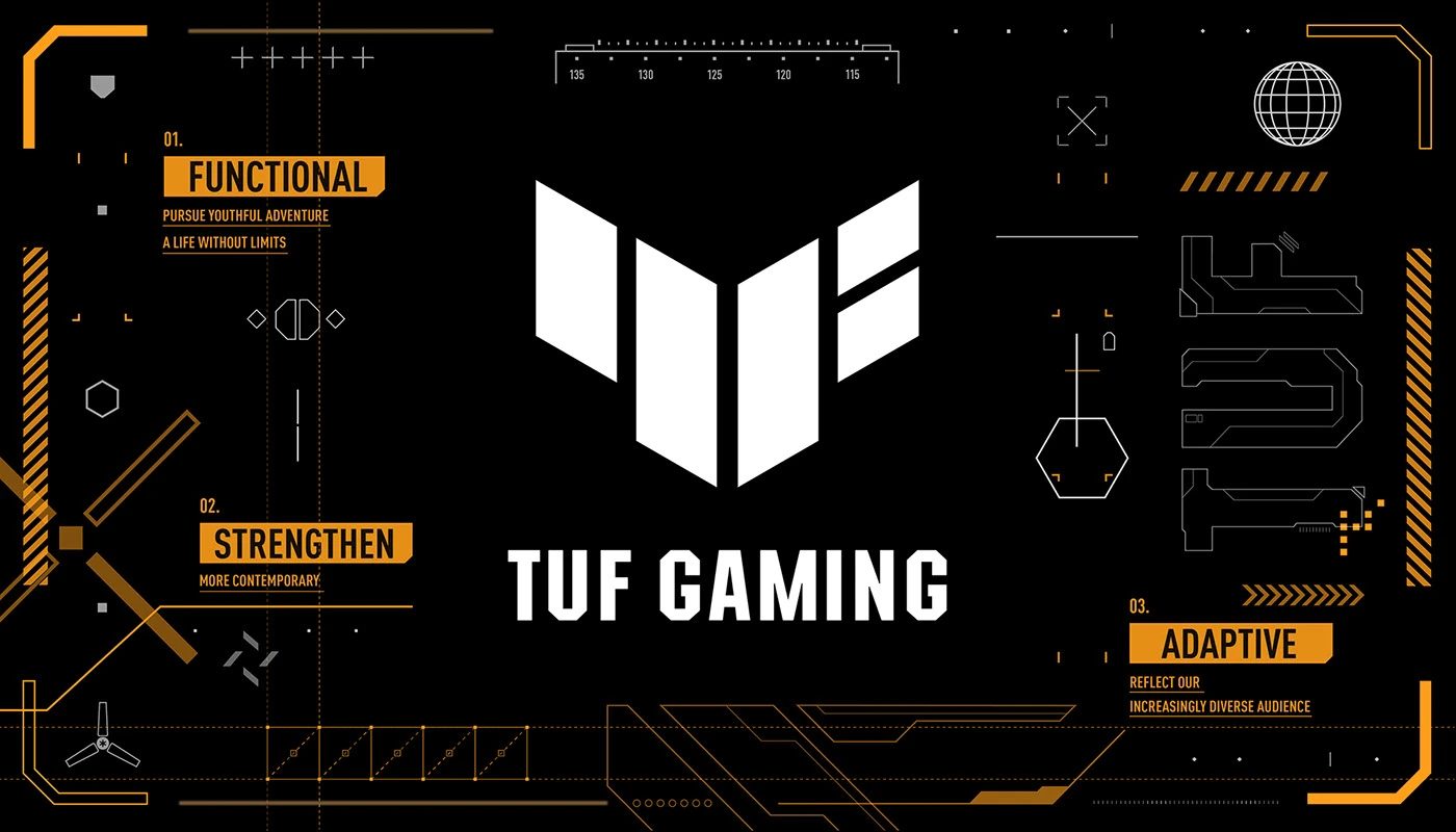 1400x800 TUF Gaming Rebrand - Behance