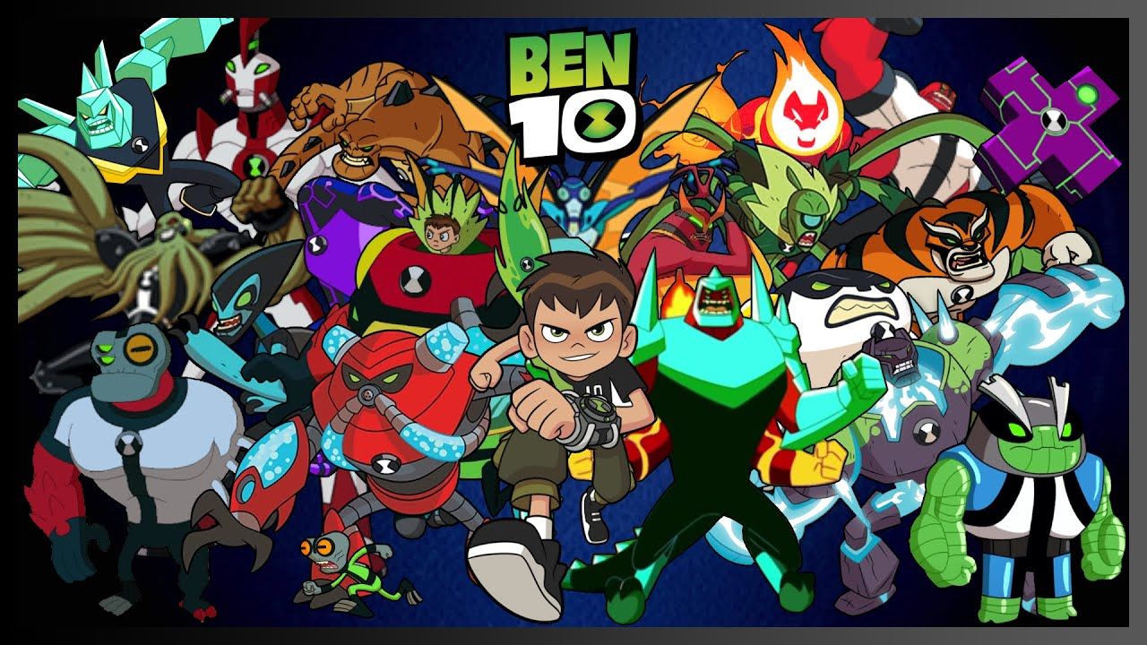 1280x720 Ben 10 Reboot All Aliens