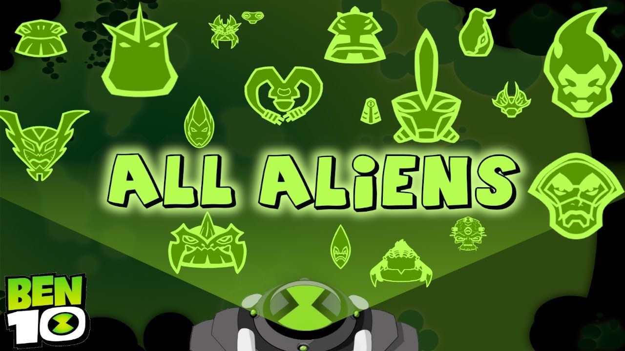 1280x720 Ben10 List of ALL aliens