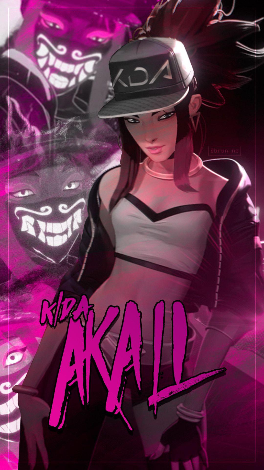 1080x1920 Akali Phone Wallpaper