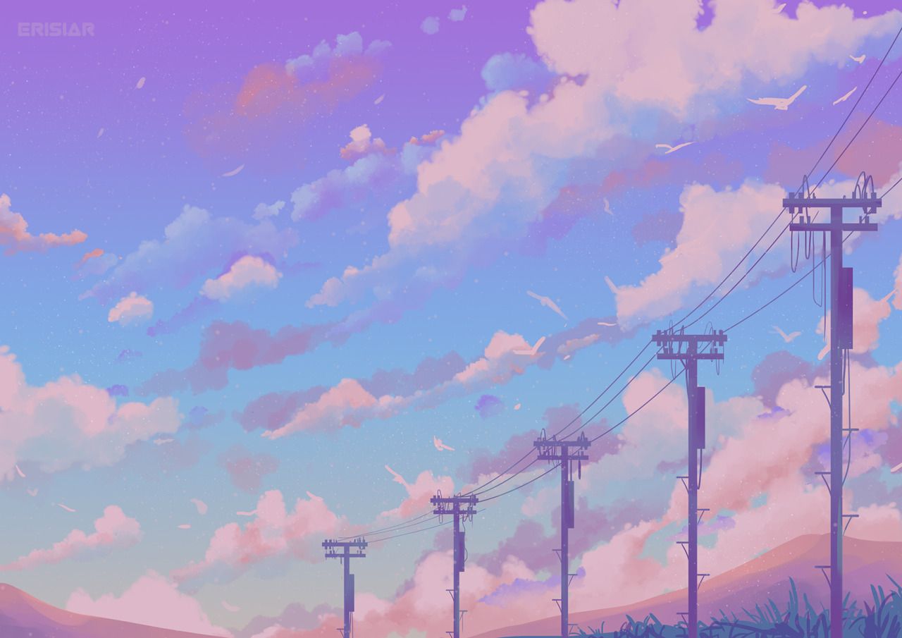 1280x905 Image tagged with my art, artists on tumblr, anime scenery
