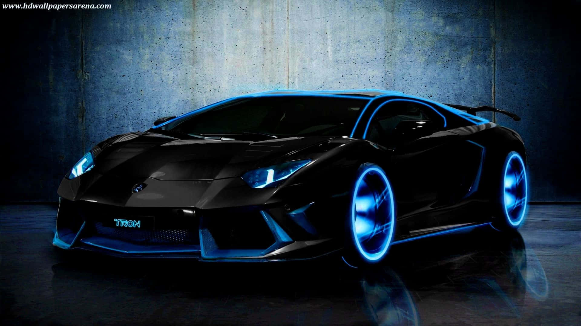1920x1080 Download A modern blue car stands out amongst all others! Wallpaper