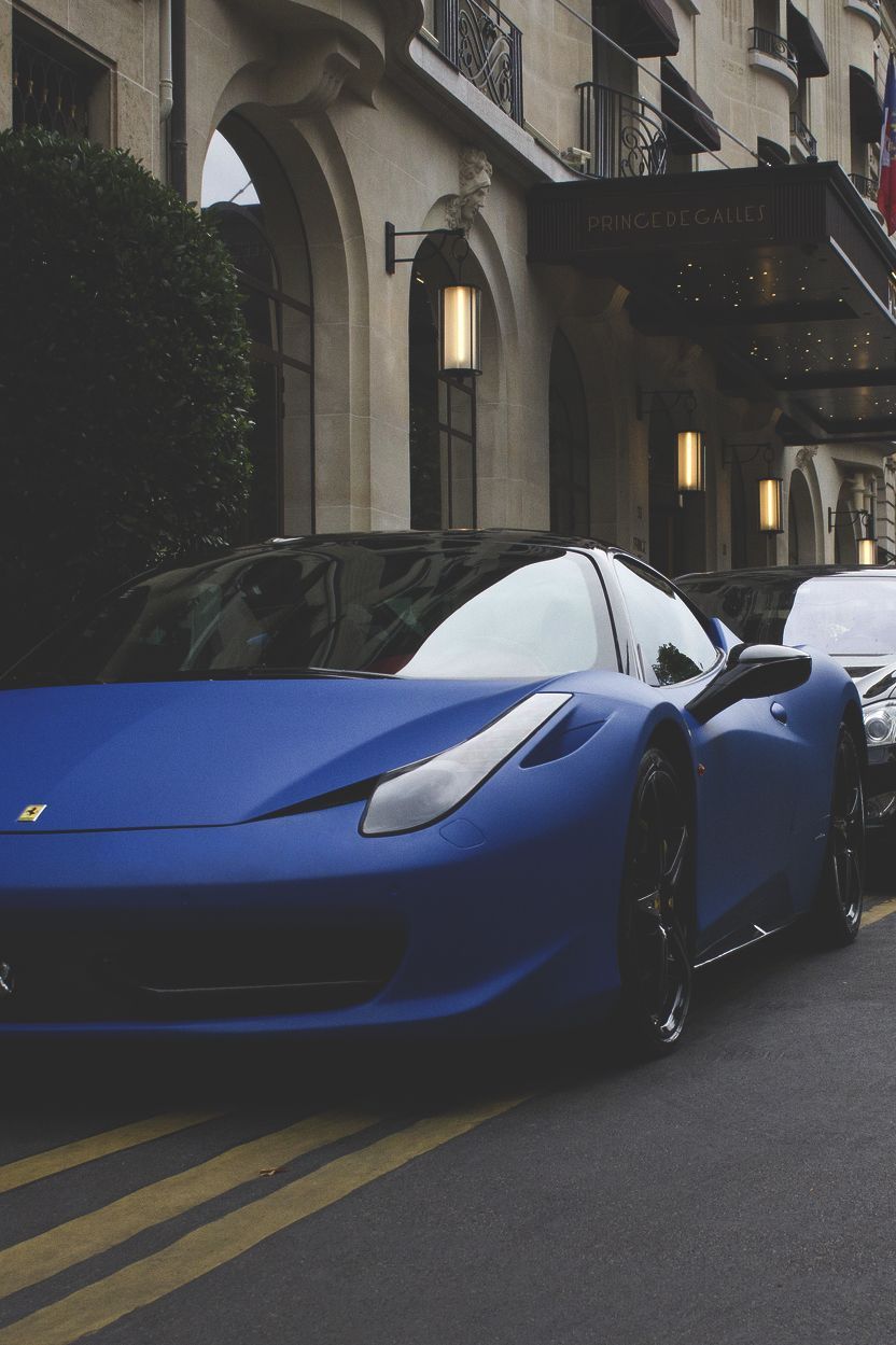 832x1249 Blue Car Mobile HD Wallpaper