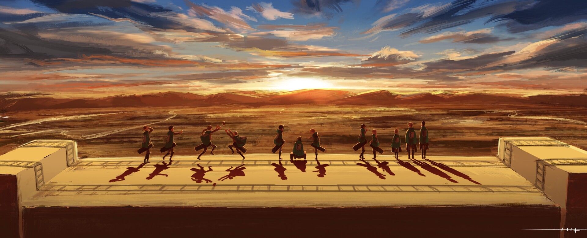1920x778 Naruki Saito -Attack on Titan