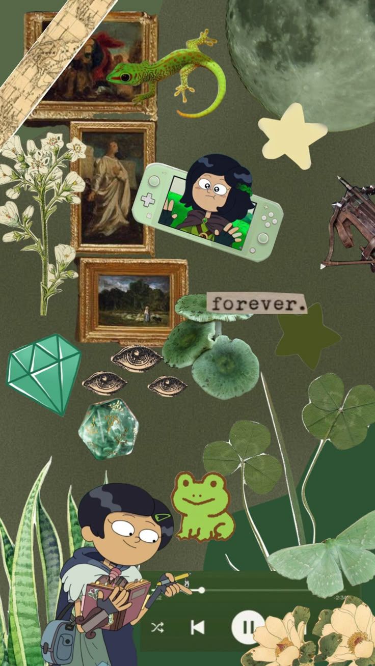 736x1308 Marcy Wu amphibia wallpaper