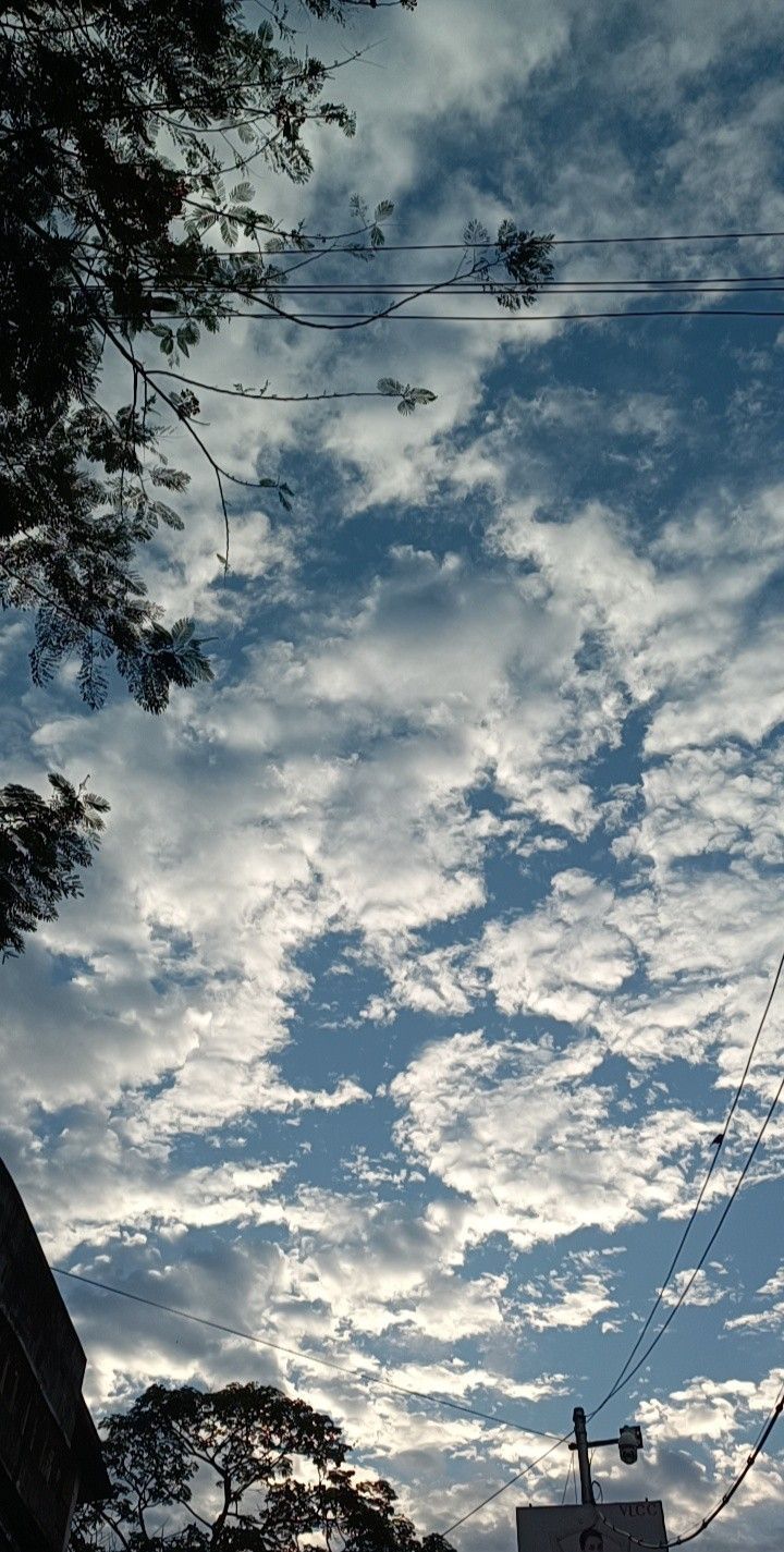 720x1425 Sky Wallpaper. Cloudy. Clouds 4k Wallpaper