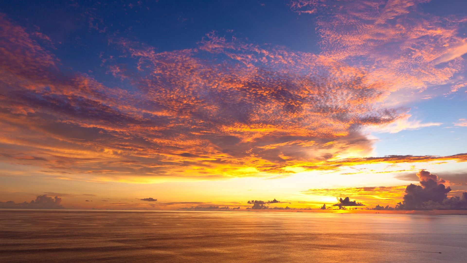 1920x1080 Sunset Sky Wallpaper Gas Services
