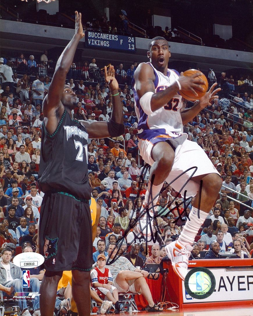 870x1087 Suns Amar'e Stoudemire Signed 8x10 Vertical PhotoFile Photo JSA #CD80610