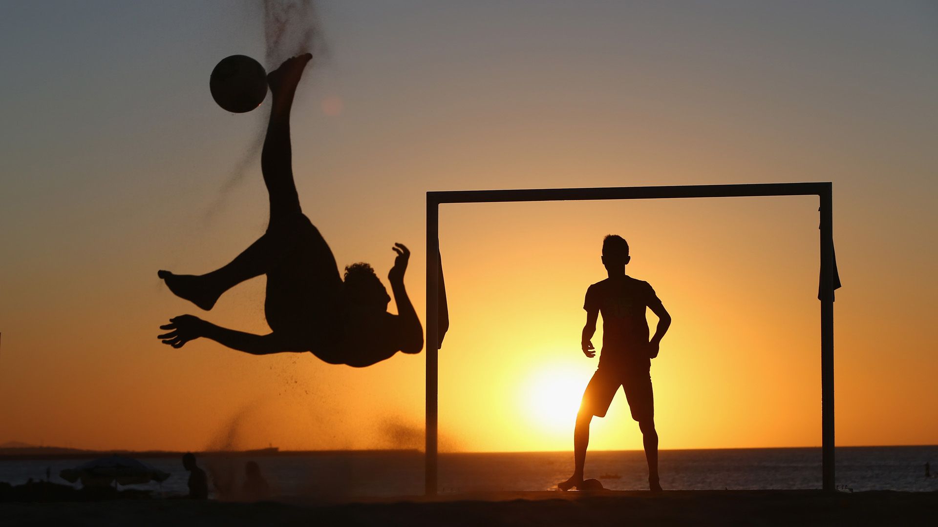1920x1080 Beach Soccer Wallpaper