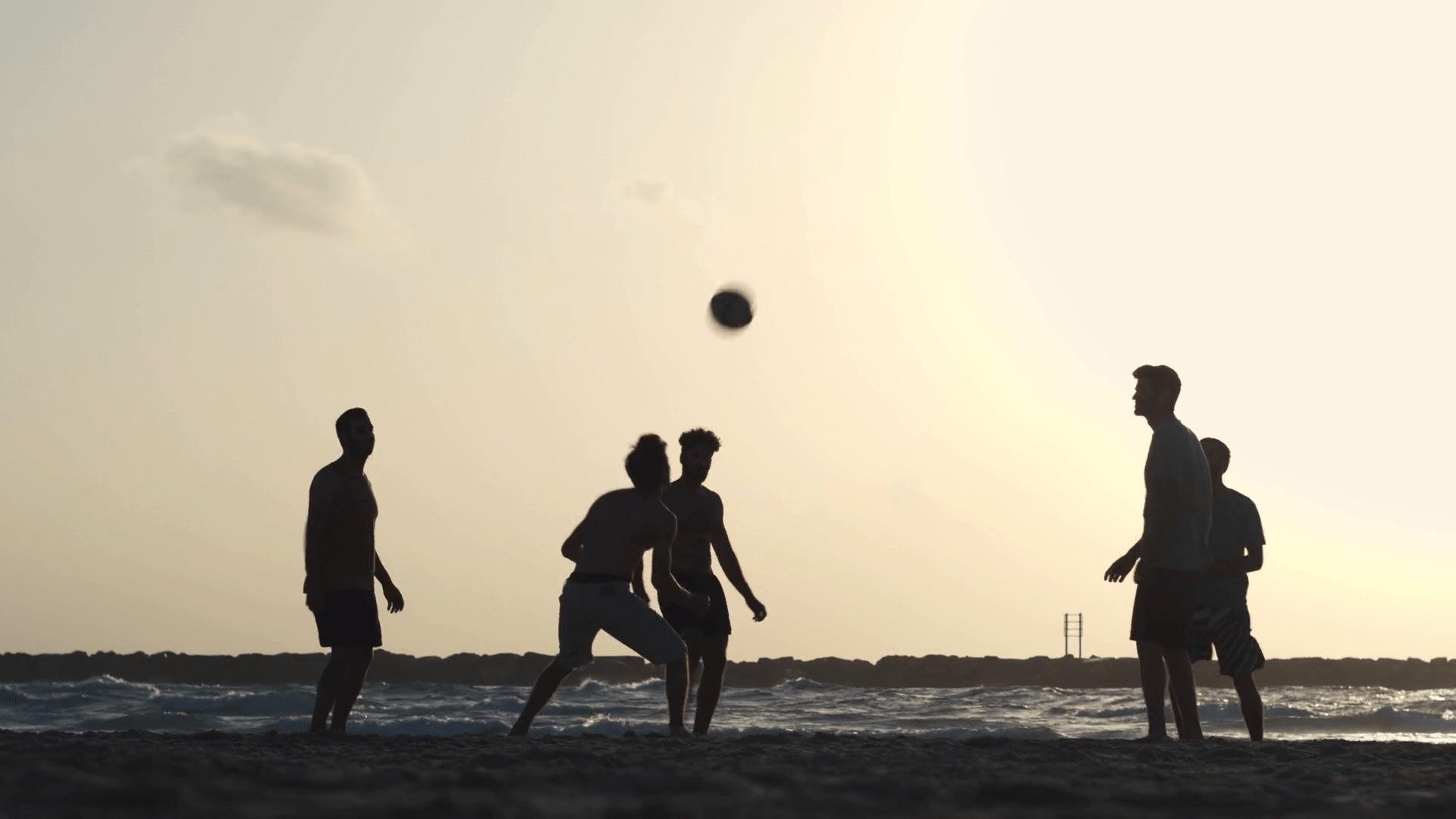 1920x1080 Beach Football Stock Footage: Royalty Free Video Clips