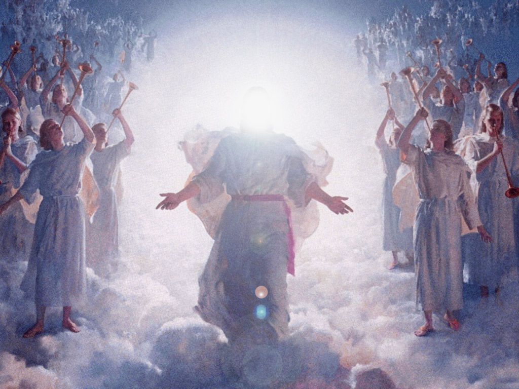 1024x768 Jesus Return Wallpaper