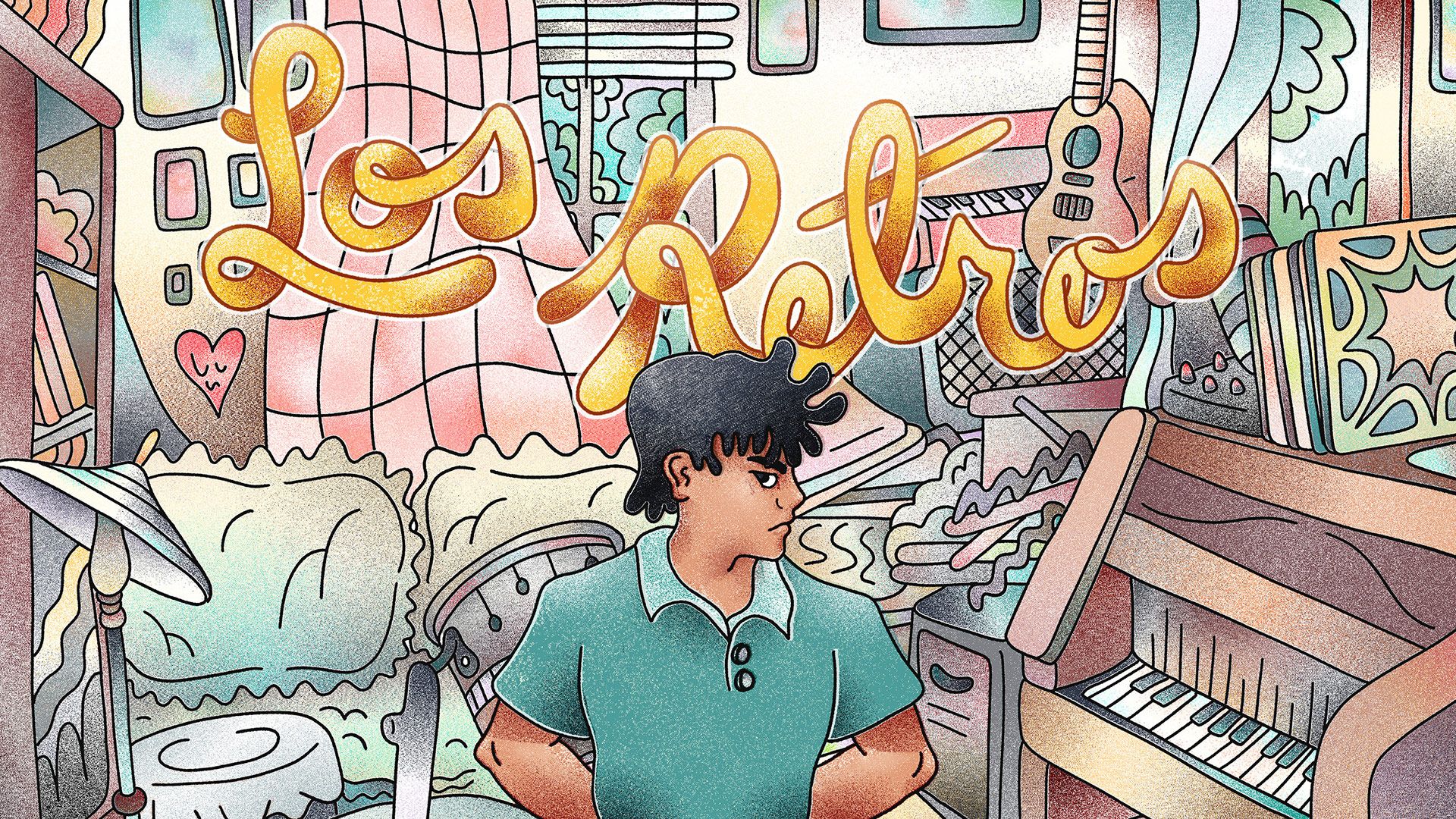 1920x1080 Retrospect by Los Retros Throw Records
