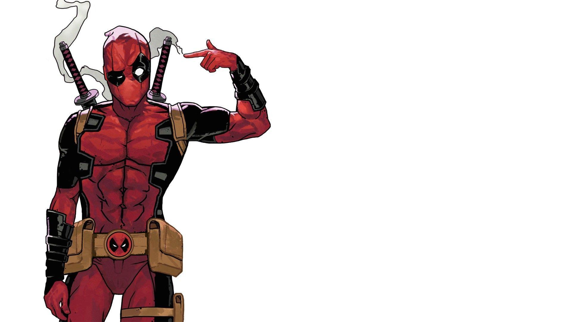 1920x1080 Deadpool Cartoon Wallpaper
