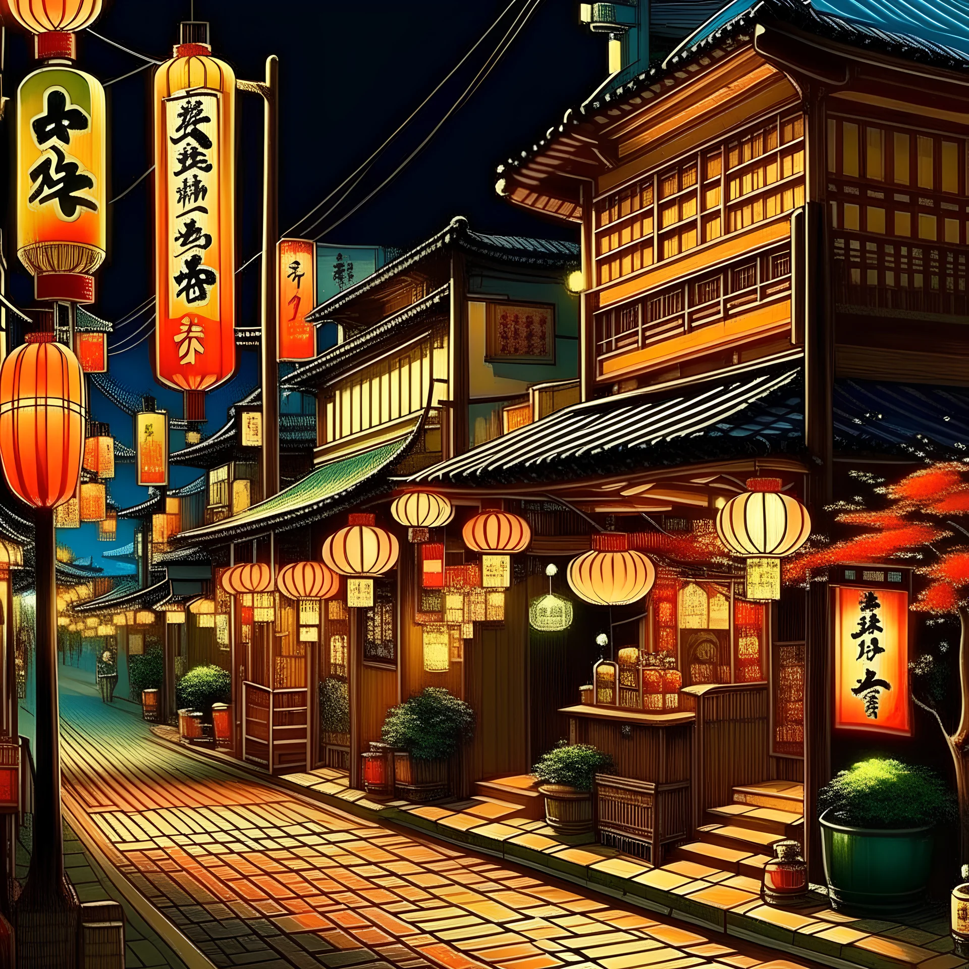 1920x1920 Utagawa Hiroshige, japanese tradition