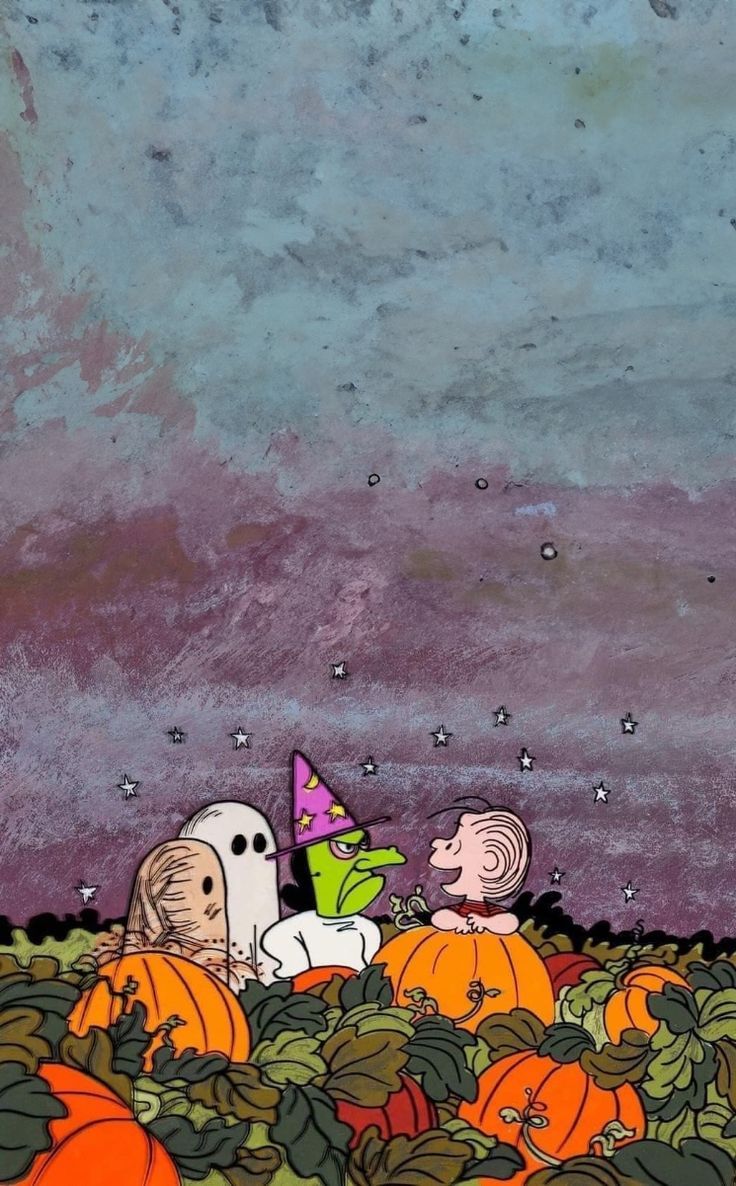 736x1186 Peanuts Wallpaper Great Pumpkin