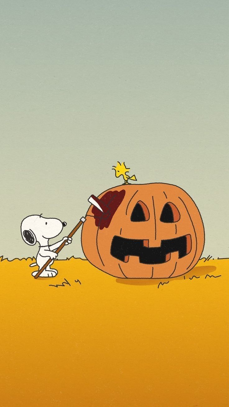 736x1308 Charlie brown pumpkin wallpaper. Charlie brown halloween wallpaper, Snoopy halloween, Charlie brown and snoopy
