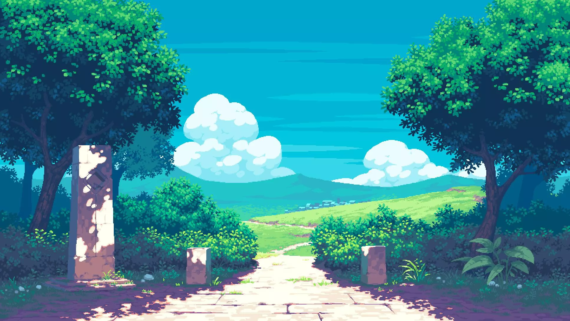 1934x1092 Evoland Wallpaper