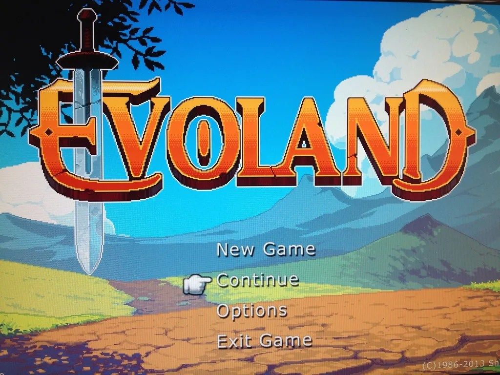 1024x768 Evoland!. A Gamer's Diary