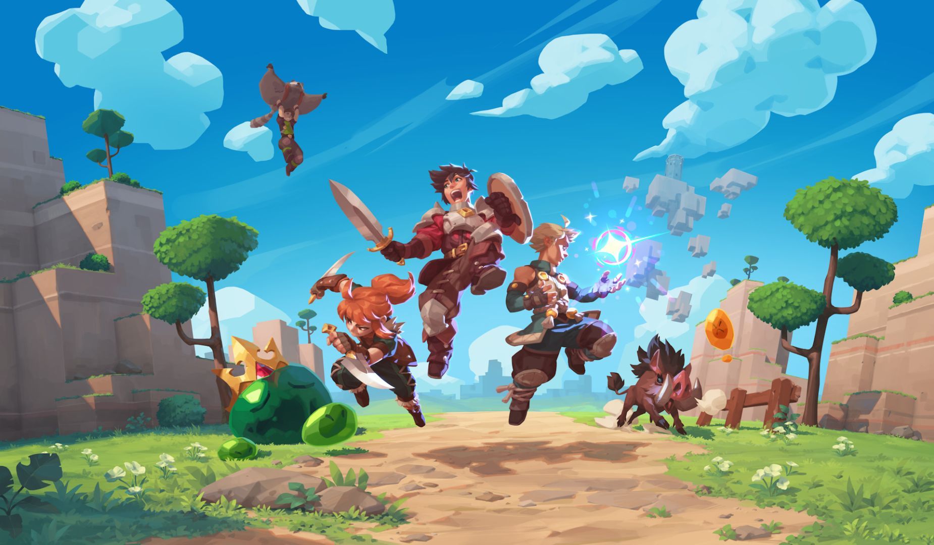 1850x1080 Co Optimus, From The Makers Of Evoland, Is A New Action RPG On Steam Early Access