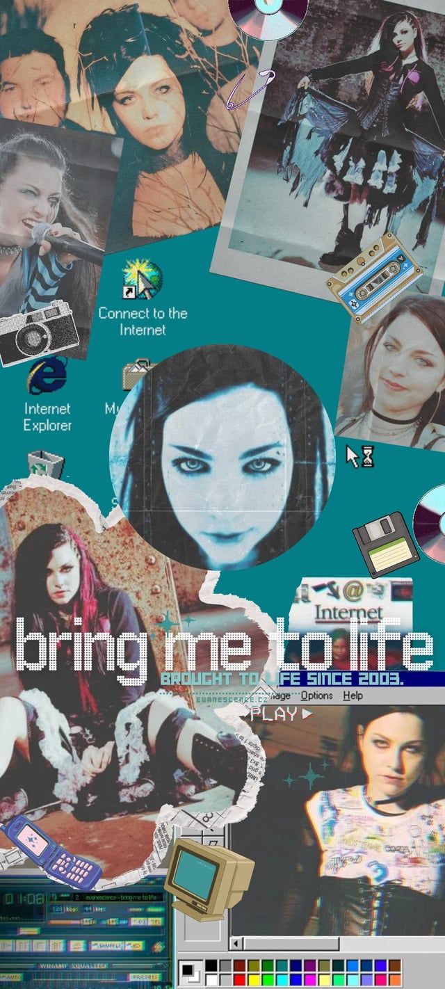 640x1422 I made myself a lockscreen and I totally love it. Windows 98 and old magazines!