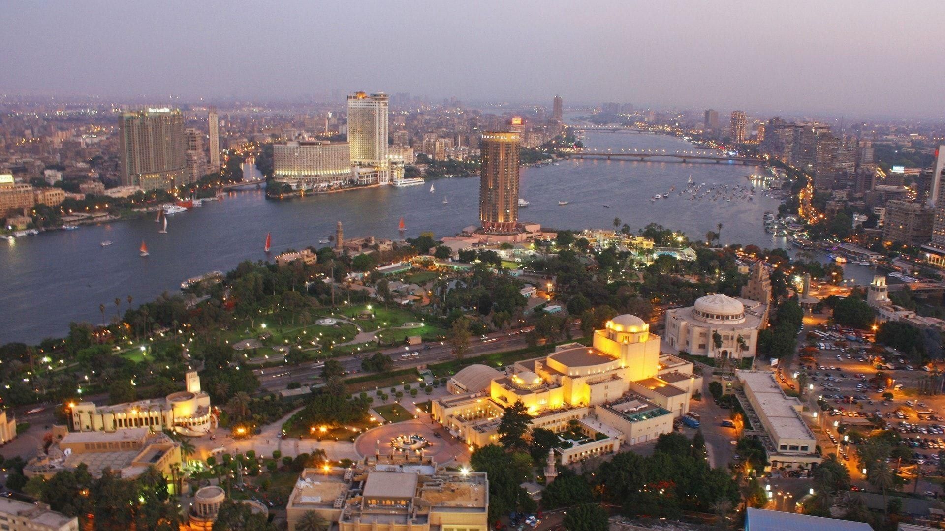 1920x1080 Cairo Skyline HD Desktop Wallpaper 98959