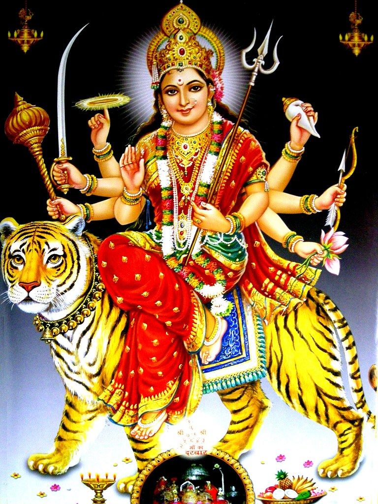 768x1024 Durga Ma. Visit my website