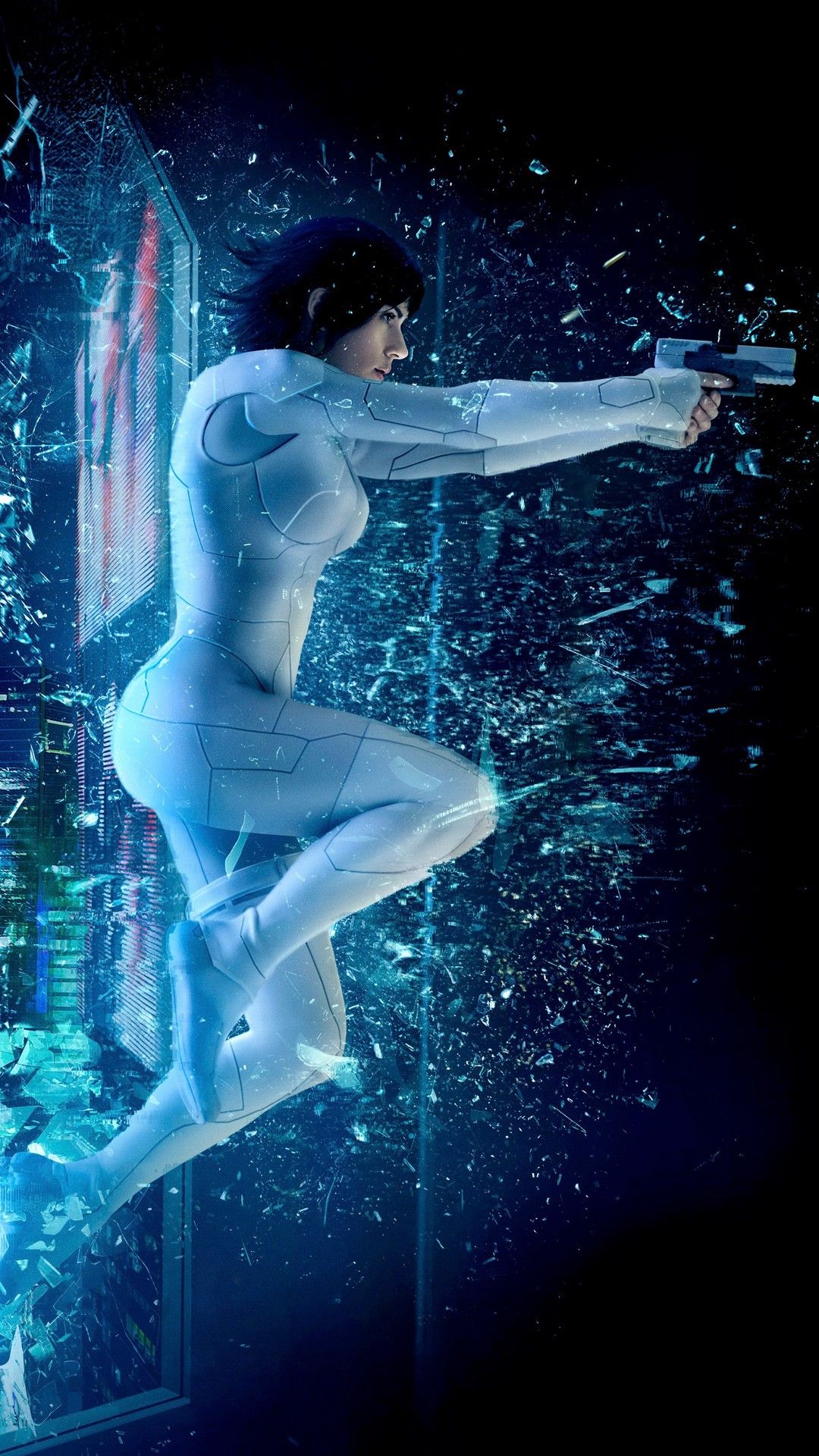 1080x1920 Scarlett Johansson Ghost in the Shell Wallpaper
