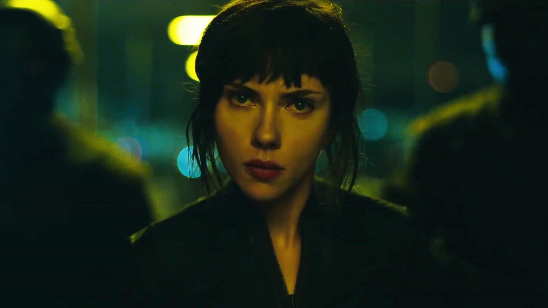 1920x1080 Ghost In The Shell Scarlett Johansson Face Wallpaper 11510