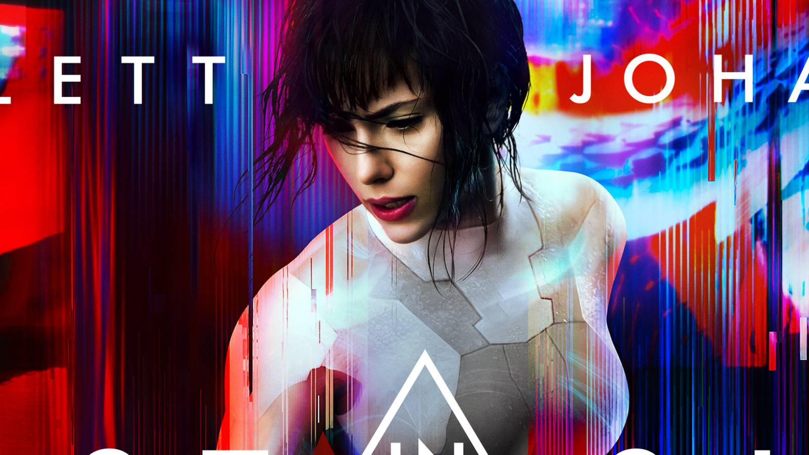 1600x900 Ghost In The Shell Banners: Scarlett Johansson Is A Cyborg Super Cop