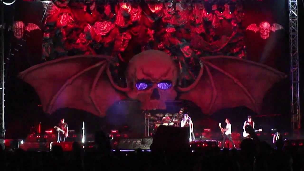 1280x720 Avenged Sevenfold- Hail to the King- First Time Performing Live