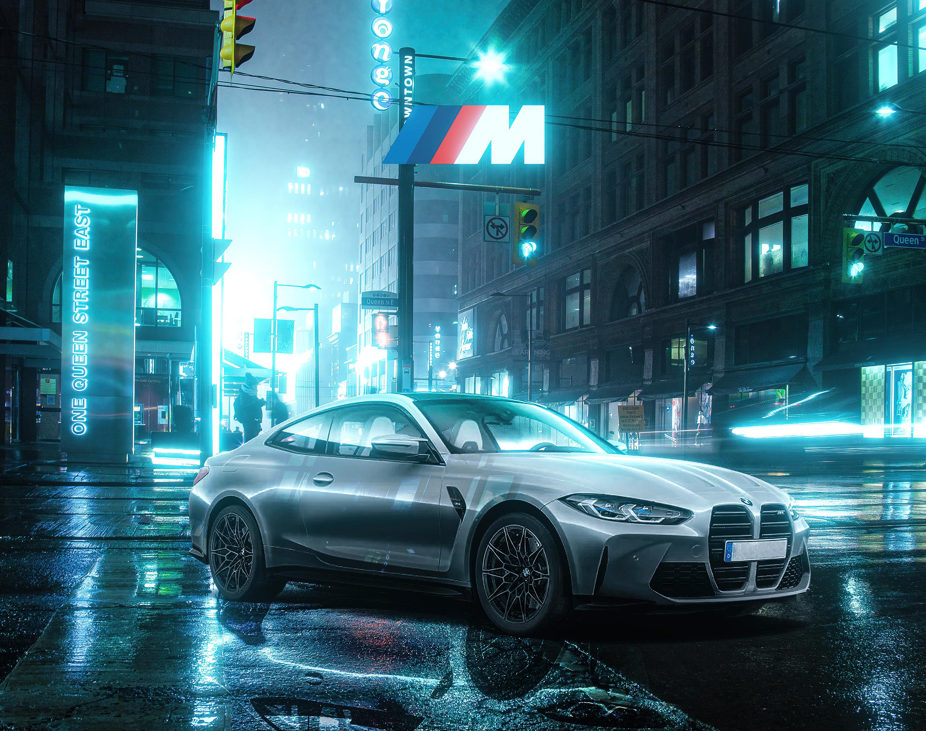 2960x2337 Bmw m4 wallpaper which i made