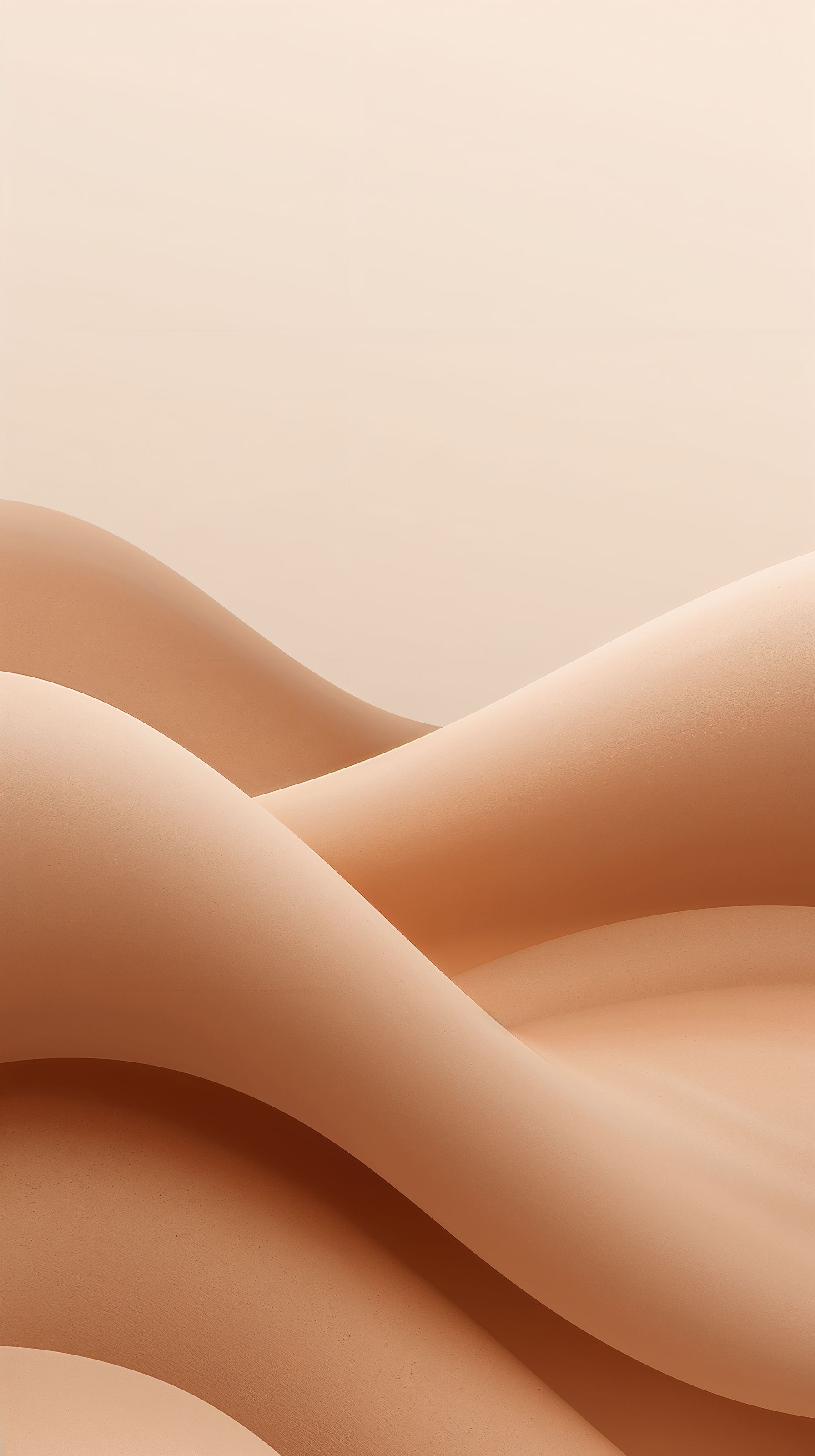 1792x3200 Free Minimal Brown Wallpaper