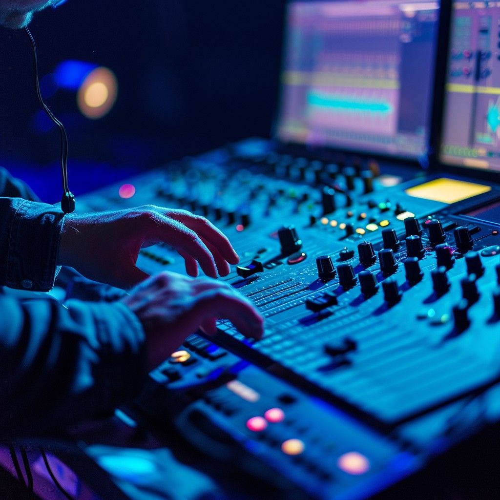 1024x1024 Download Mixing Audio Live Image, Engineering, Production