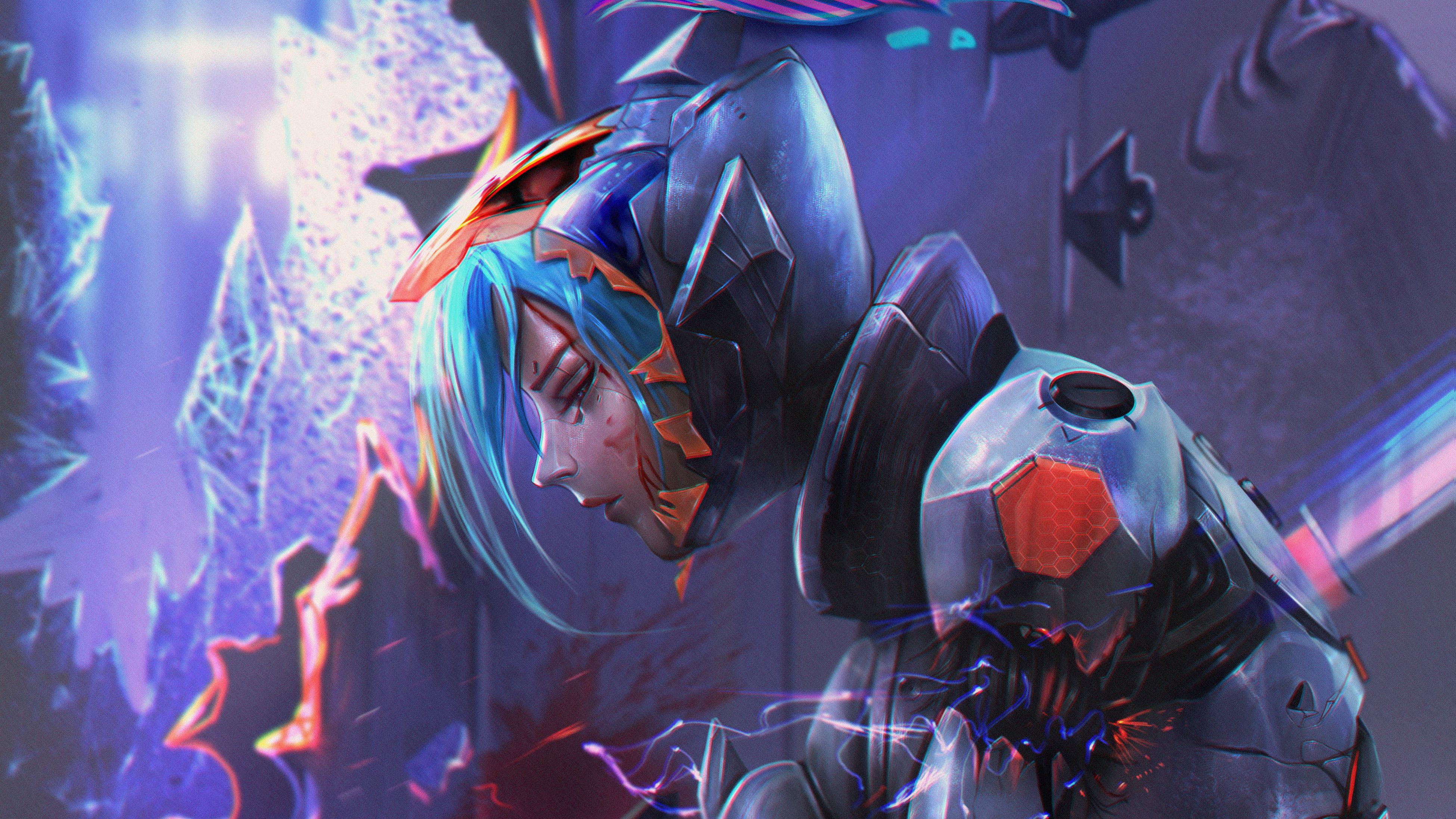 3900x2194 Akali Injured League Of Legends 4k 2048x1152 Resolution HD 4k Wallpaper, Image, Background, Photo and Picture