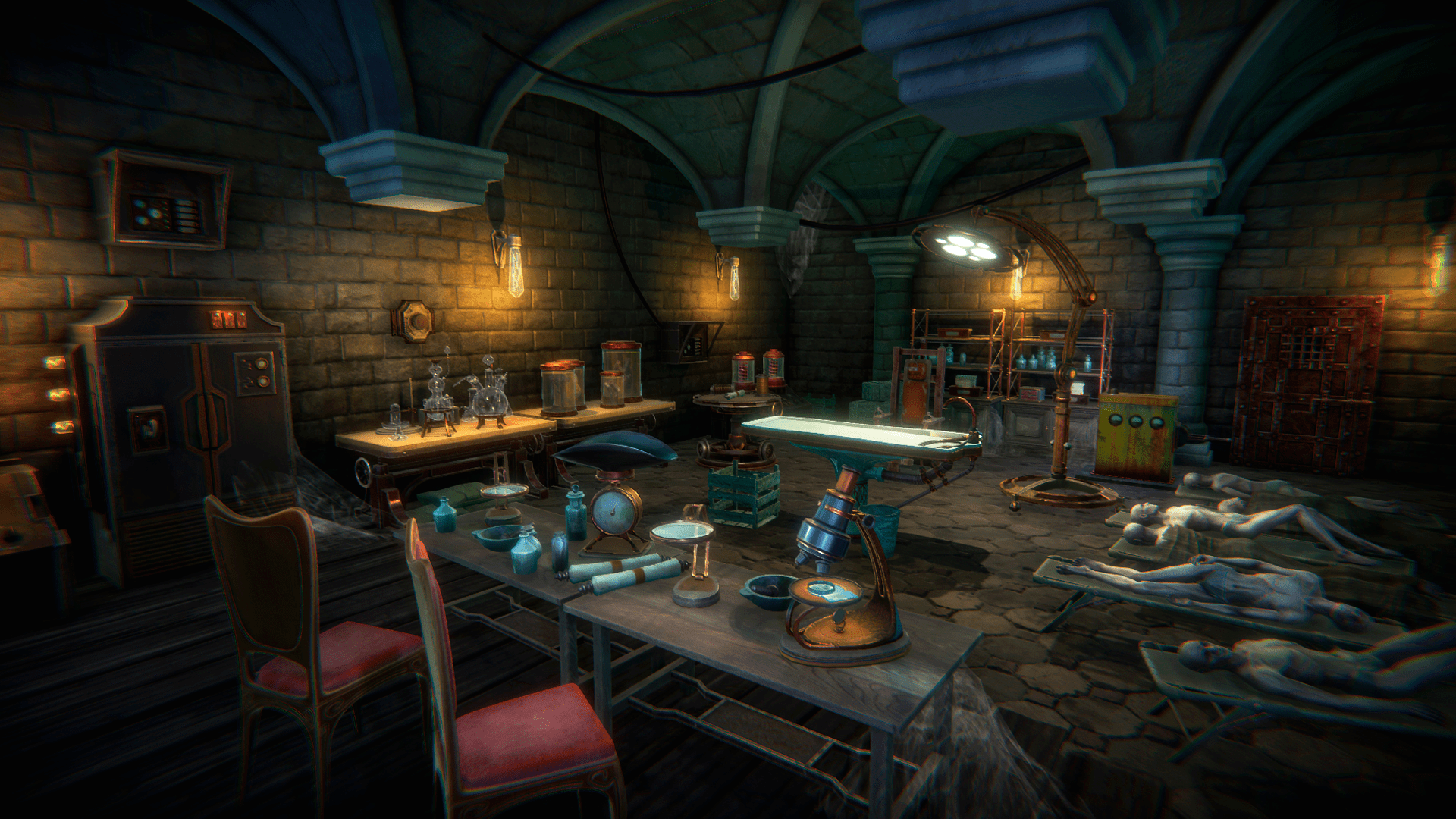 1920x1080 Mad Scientist Lab Props Pack Stage Content Store