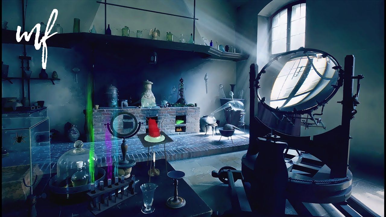 1280x720 Mad Scientist's Lab ASMR Ambience