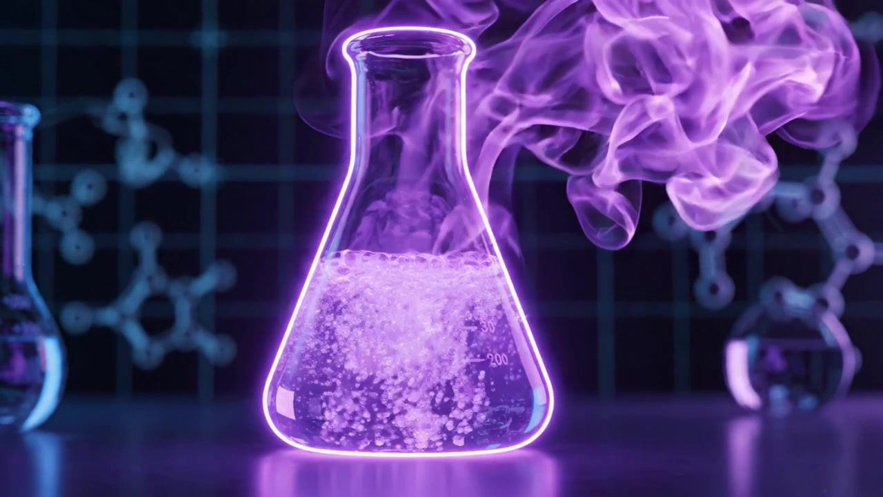 1280x720 Futuristic design science lab background
