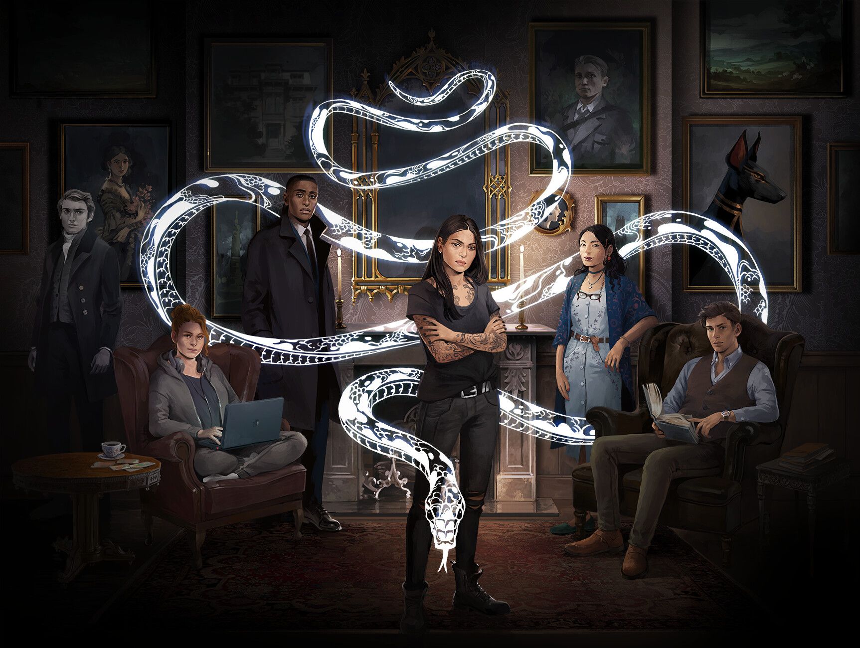 1725x1300 Fan Art The Ninth House Alice Duke Ninth House