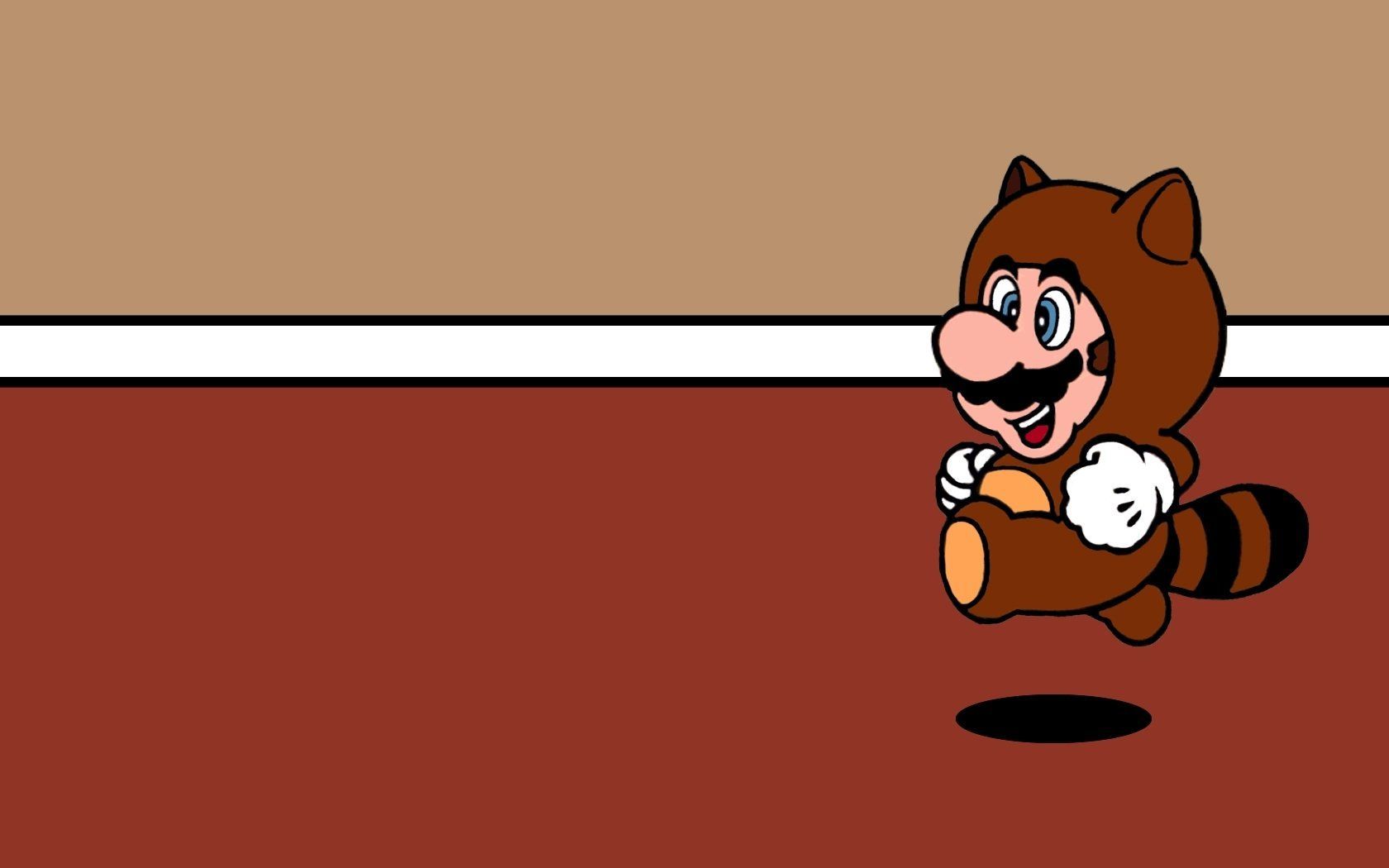 1680x1050 Tanooki Mario Wallpaper