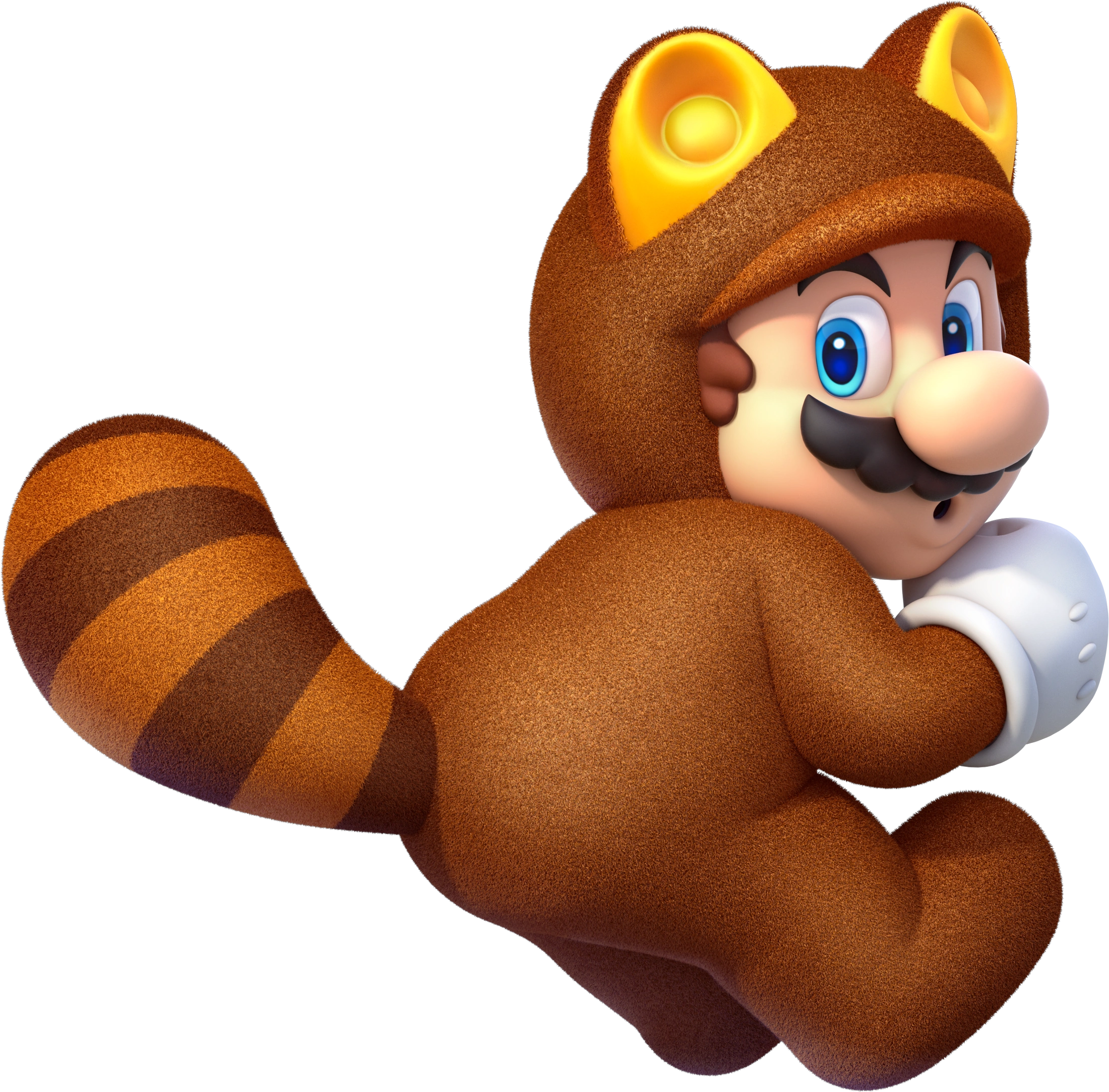 2200x2167 Tanooki Mario (power Up)